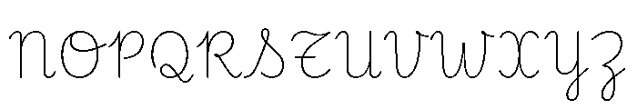 Playwrite CC PE Thin Font UPPERCASE