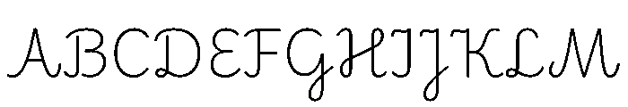 Playwrite CC PL ExtraLight Font UPPERCASE