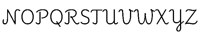 Playwrite CC PL Light Font UPPERCASE