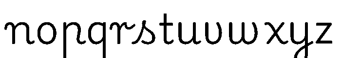 Playwrite CC PL Light Font LOWERCASE
