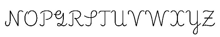 Playwrite CC PT ExtraLight Font UPPERCASE