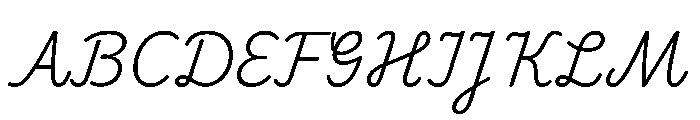 Playwrite CC RO Light Font UPPERCASE