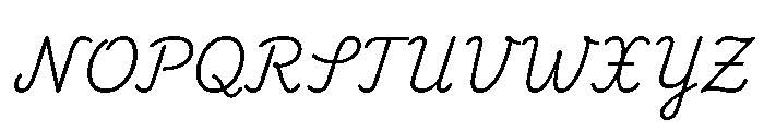 Playwrite CC RO Light Font UPPERCASE
