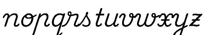Playwrite CC RO Light Font LOWERCASE