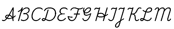 Playwrite CC TZ Light Font UPPERCASE