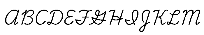 Playwrite CC US Trad Light Font UPPERCASE