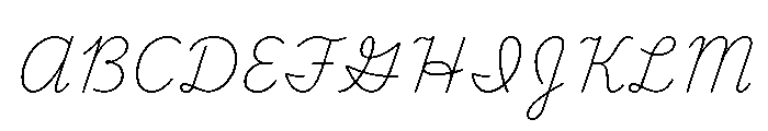 Playwrite CC US Trad Thin Font UPPERCASE