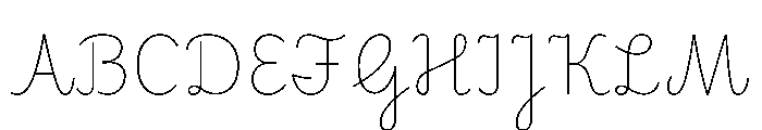 Playwrite CC VN Thin Font UPPERCASE