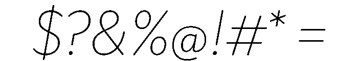Playwrite CC ZA Thin Font OTHER CHARS