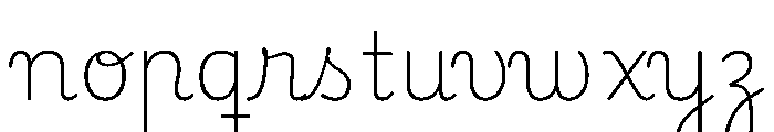 Playwrite Cc Argentina Thin Font LOWERCASE