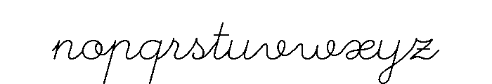 Playwrite Cc Australia Qld Light Italic Font LOWERCASE