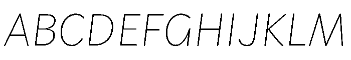 Playwrite Cc Australia Sa Thin Italic Font UPPERCASE