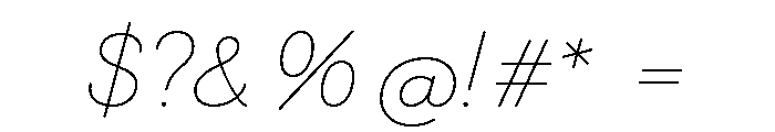 Playwrite Cc Australia Victoria Light Italic Font OTHER CHARS