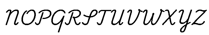 Playwrite Cc Belgie Vlaams Gewest Regular Font UPPERCASE
