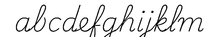 Playwrite Cc Belgie Vlaams Gewest Thin FONT