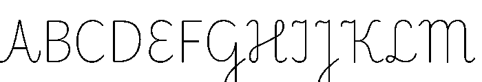 Playwrite Cc Brasil Extra Light Font UPPERCASE