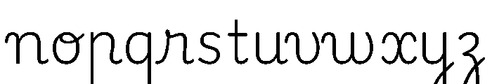 Playwrite Cc Brasil Extra Light Font LOWERCASE