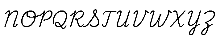 Playwrite Cc Canada Light Font UPPERCASE