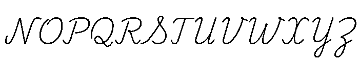 Playwrite Cc Cuba Extra Light Font UPPERCASE