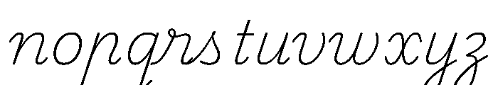 Playwrite Cc Cuba Thin Font LOWERCASE