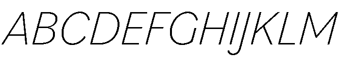 Playwrite Cc Danmark Loopet Extra Light Italic Font UPPERCASE