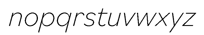 Playwrite Cc Danmark Loopet Extra Light Italic Font LOWERCASE