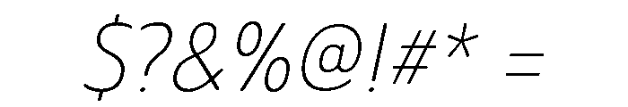 Playwrite Cc Danmark Loopet Light Italic Font OTHER CHARS