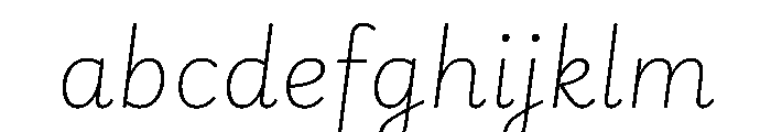 Playwrite Cc Danmark Loopet Thin Italic FONT
