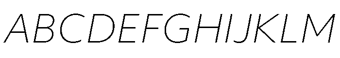 Playwrite Cc Danmark Uloopet Extra Light Italic Font UPPERCASE