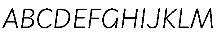 Playwrite Cc Danmark Uloopet Light Italic Font UPPERCASE