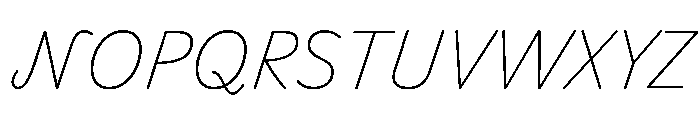 Playwrite Cc Danmark Uloopet Thin Font UPPERCASE