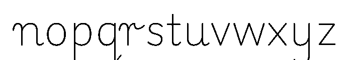 Playwrite Cc Deutschland Grundschrift Thin Font LOWERCASE