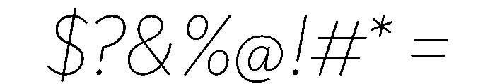 Playwrite Cc Deutschland Schulausgangschrift Thin Font OTHER CHARS