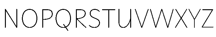 Playwrite Cc England Semijoined Thin Font UPPERCASE
