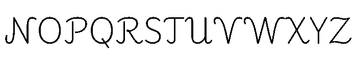 Playwrite Cc Hrvatska Extra Light Font UPPERCASE