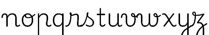 Playwrite Cc Hrvatska Lijeva Extra Light Font LOWERCASE