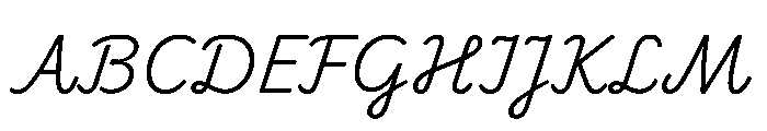 Playwrite Cc Hrvatska Lijeva Light Font UPPERCASE
