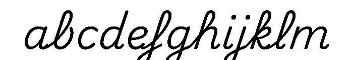 Playwrite Cc Hrvatska Lijeva Light FONT