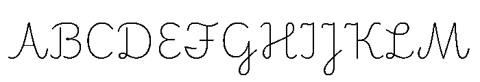 Playwrite Cc Hrvatska Lijeva Thin Font UPPERCASE