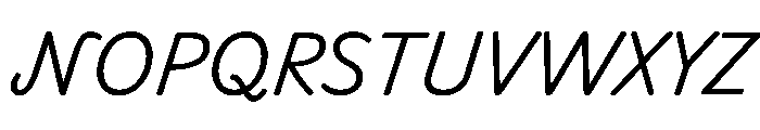 Playwrite Cc Hrvatska Regular Font UPPERCASE