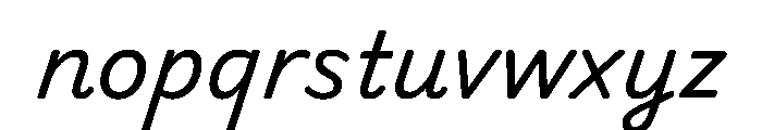 Playwrite Cc Hrvatska Regular Font LOWERCASE