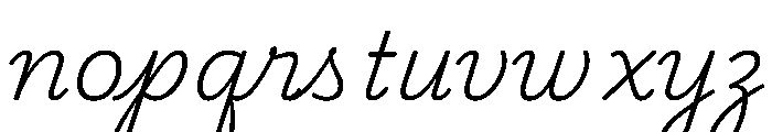 Playwrite Cc India Extra Light Font LOWERCASE