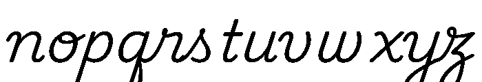 Playwrite Cc India Light Font LOWERCASE