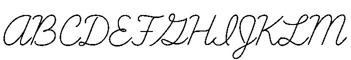 Playwrite Cc India Regular Font UPPERCASE