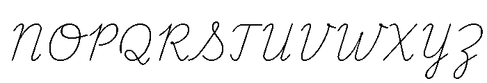 Playwrite Cc India Thin Font UPPERCASE