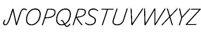 Playwrite Cc Island Extra Light Font UPPERCASE