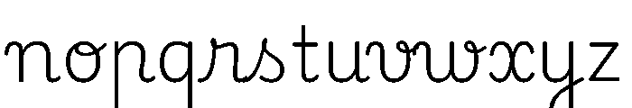 Playwrite Cc Italia Tradizionale Extra Light Font LOWERCASE