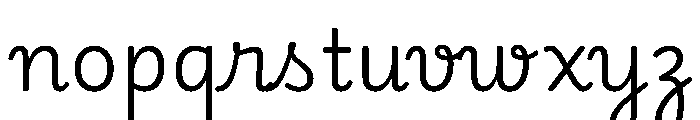 Playwrite Cc Italia Tradizionale Light Font LOWERCASE