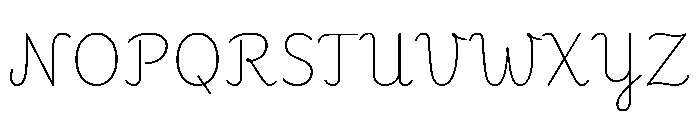 Playwrite Cc Italia Tradizionale Thin Font UPPERCASE