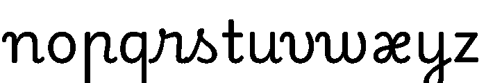 Playwrite Cc Magyarorszag Regular Font LOWERCASE